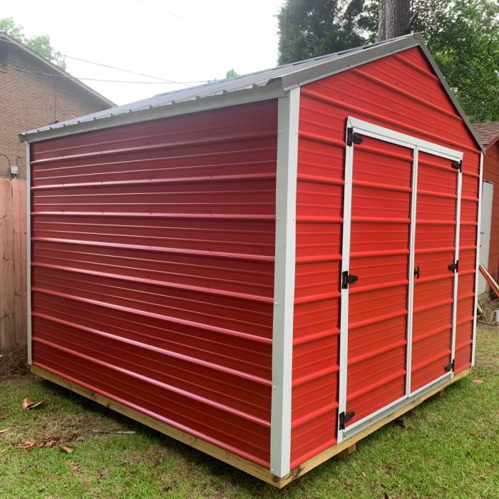 Vernon's 10x10 Metal Utility | Bulldog Buildings, LLC Gallery Image