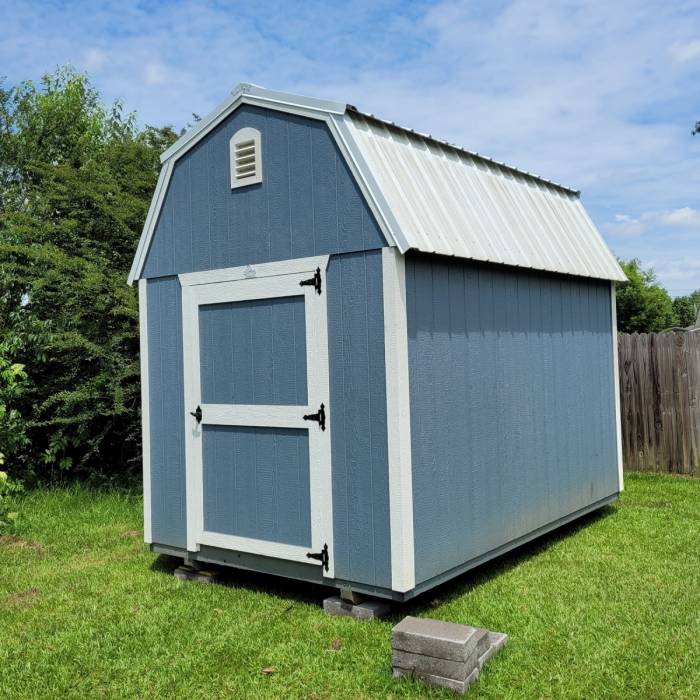 Joan's 8 x 12 Lofted Barn  | Bulldog Buildings, LLC Gallery Image