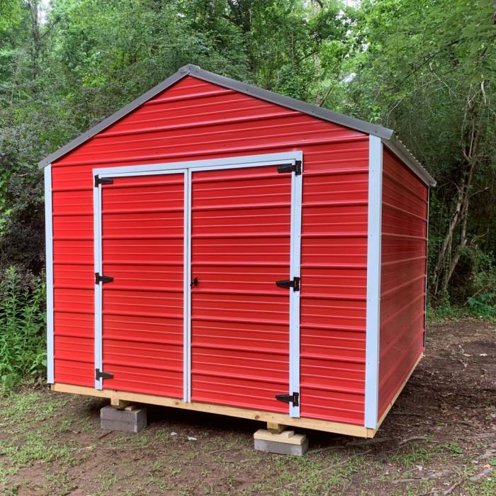 Janice's 10x12 Metal Utility | Bulldog Buildings, LLC Gallery Image